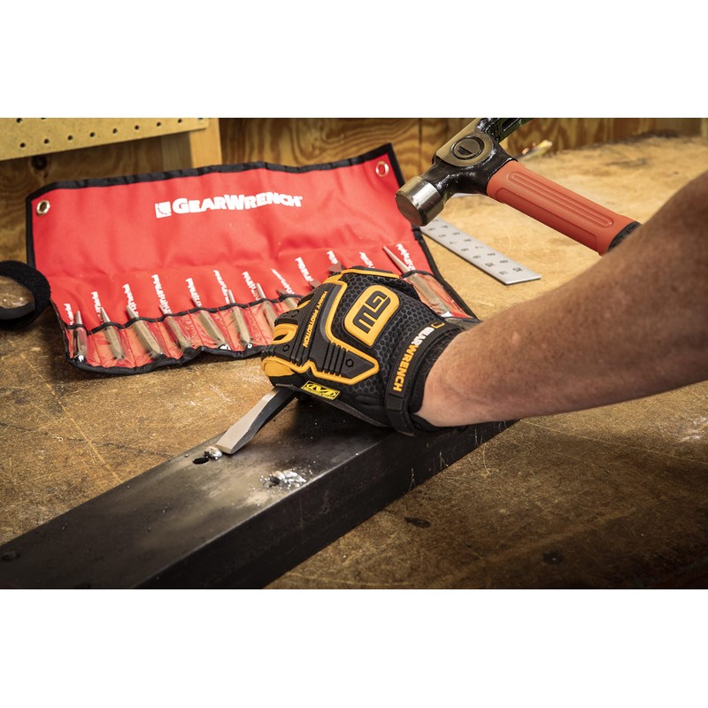 GEARWRENCH 12 Piece Punch and Chisel Chrome Set | 82305