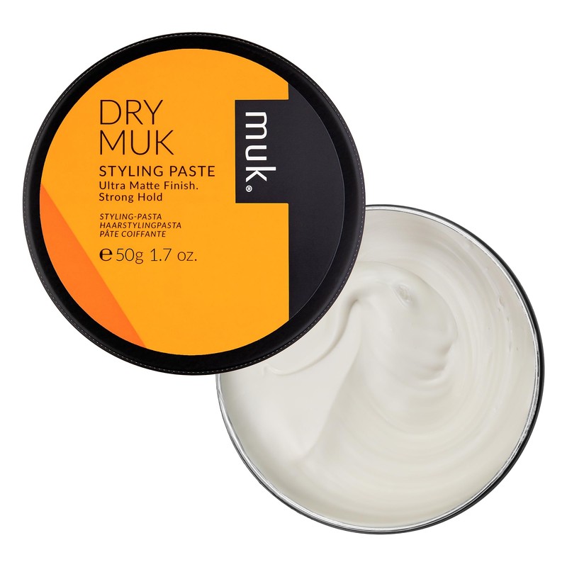 MUK. Haircare Dry Ultra Matte Styling Paste, Strong Hold Paste