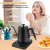 Electric Gooseneck Kettle, ±1℉ Temperature Control One Click 197℉ Pour