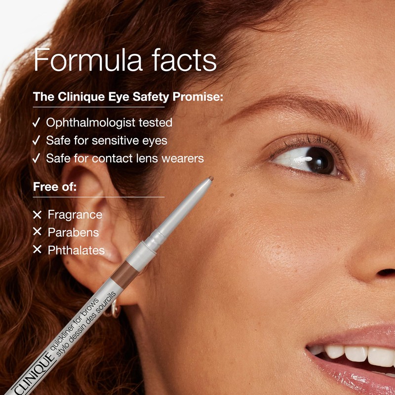 Clinique Quickliner For Brows Eyebrow Pencil | Smudge Resistant, Soft