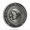 CHURYUML Memento Mori Coin 3D Skull Challenge Coins Inspirational Stoic