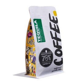 787 Coffee, Tequila Infused, Whole Bean Coffee- (Non-Alcoholic, Single Origin, 8 oz)