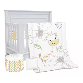 BabyBaby Set De Edredón Para Cuna Cama Corral Palmeras Md