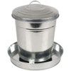 Flamingo Hedwig 310045 Automatic Feeder Galvanised 6 L