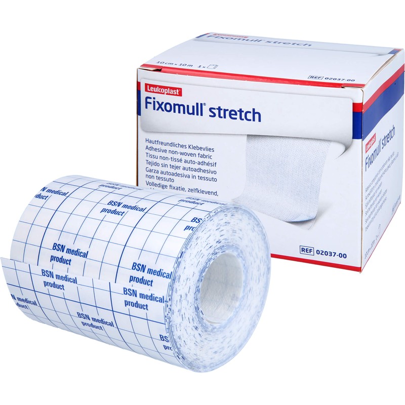 Fixomull Stretch 10 m x 10 cm Klebevlies zur Verbandfixierung,