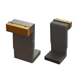 TIMCO Timloc 1201XL Telescopic Underfloor Vents for 5-7 Courses - Black - Pack of 10