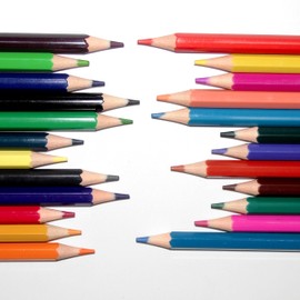 XNGCAS Colored Pencils Bulk, Kids School Supplies For Teachers, 1 Pack with 24 Colors