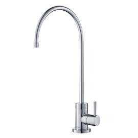 Kraus FF-100CH Purita - llave de filtro de agua para cocina, 100% sin plomo, chapado en cromo