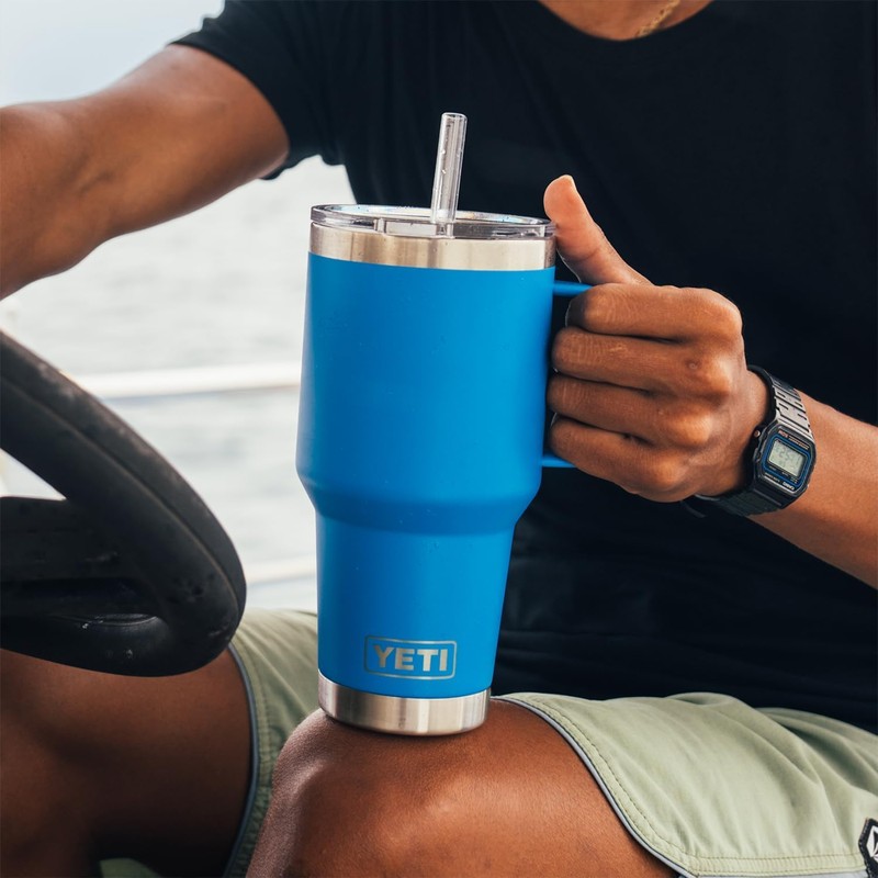 YETI Rambler Straw Cup, 35 oz (1035 ml), Big Wave