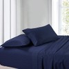 300 Thread Count Stripes Navy Full Size Sheet Set