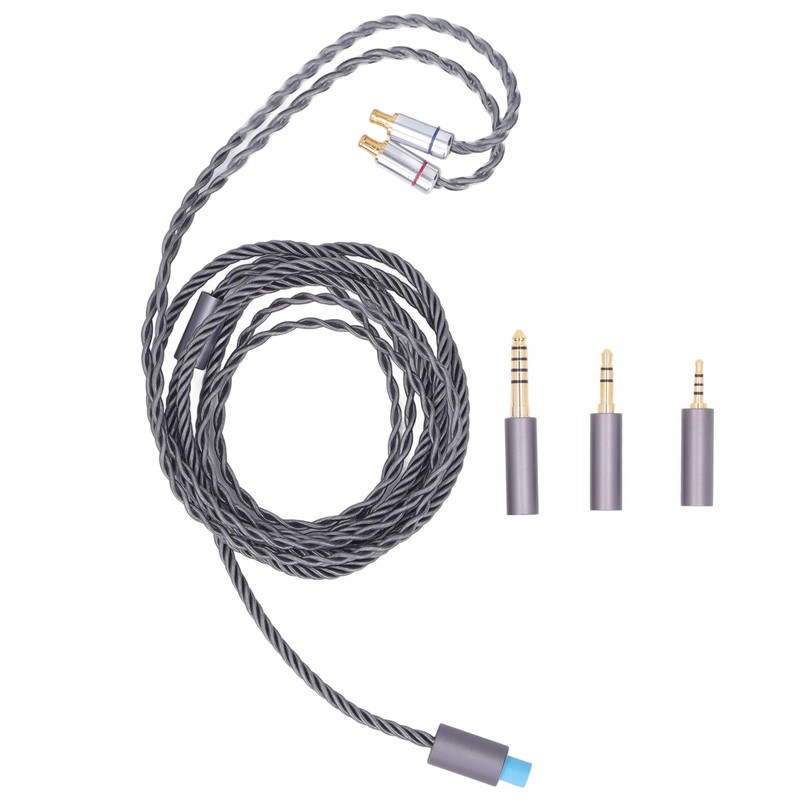 A2DC Headphone Replacement Cable 3.5mm 2.5mm 4.4mm Plugs Headphone Upgrade