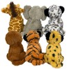 Multipet Eco Safari Animal Dog Toy, Assorted Styles, 8"