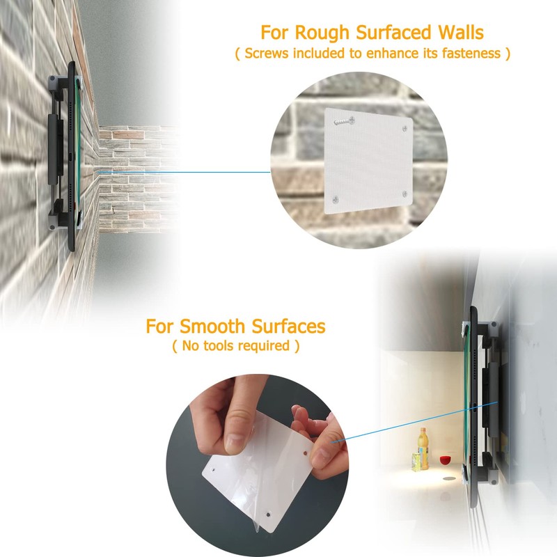 Tissue Box Holder, TFY Kitchen Wall Mount Compatible with Facial