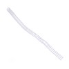 100Pcs Spiral Binding Coils Plastic Dia 9.5mm 3/8in 48 Teeth