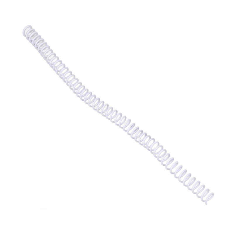 100Pcs Spiral Binding Coils Plastic Dia 9.5mm 3/8in 48 Teeth
