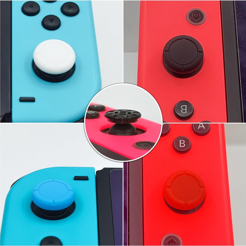 ZHI-NYLLDJS Switch Compatible Freak Stick Cover, Joycon Stick Cover, Analog