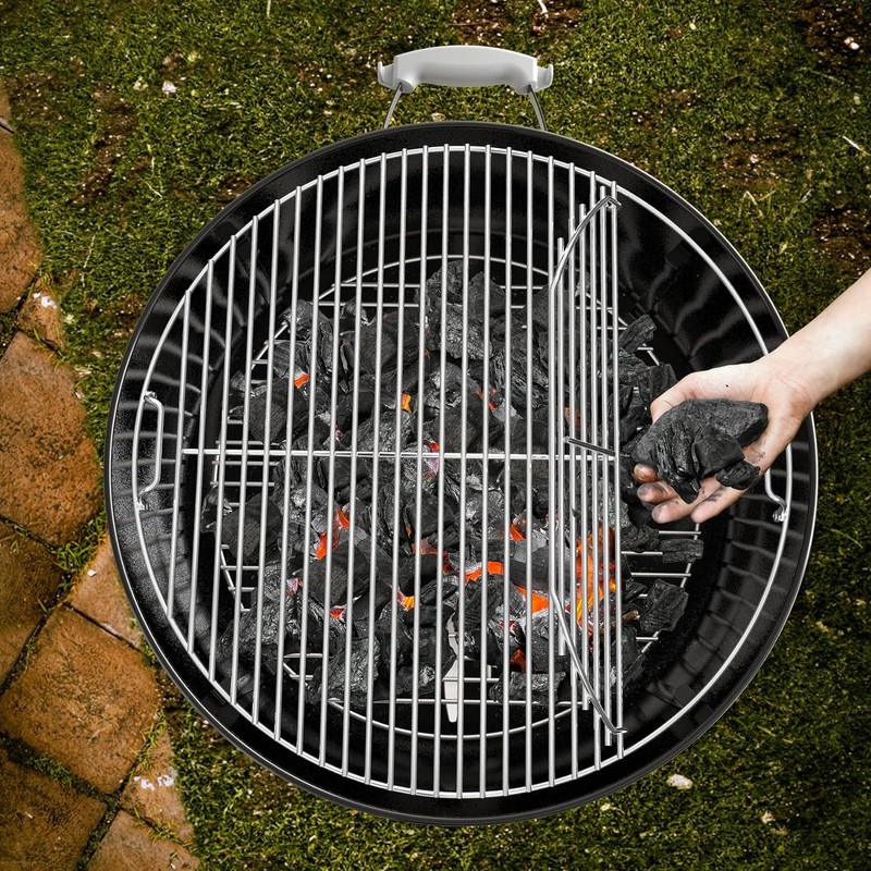 22" Cooking Grate Hinged for Weber, 7436 Charcoal Grill Grate