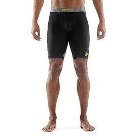 Skins DNAmic Mens Half Tights - Black, S