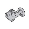 Hörmann Roll Holder (F80, Left Version for Reliable Guide and