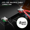 Battery Terminal Connectors Kit, Heavy Duty Positive Negative Auto Car