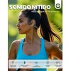 GETTTECH Auriculares Deportivos Inalámbricos, Sonido Envolvente 360°, Resistentes al Sudor,
