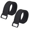Web Belt for Men 2Pcs 51.18inch Casual Canvas Belt with