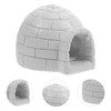 Mini Igloo Toy Lifelike Ice House Models Arctic Figurines Toys