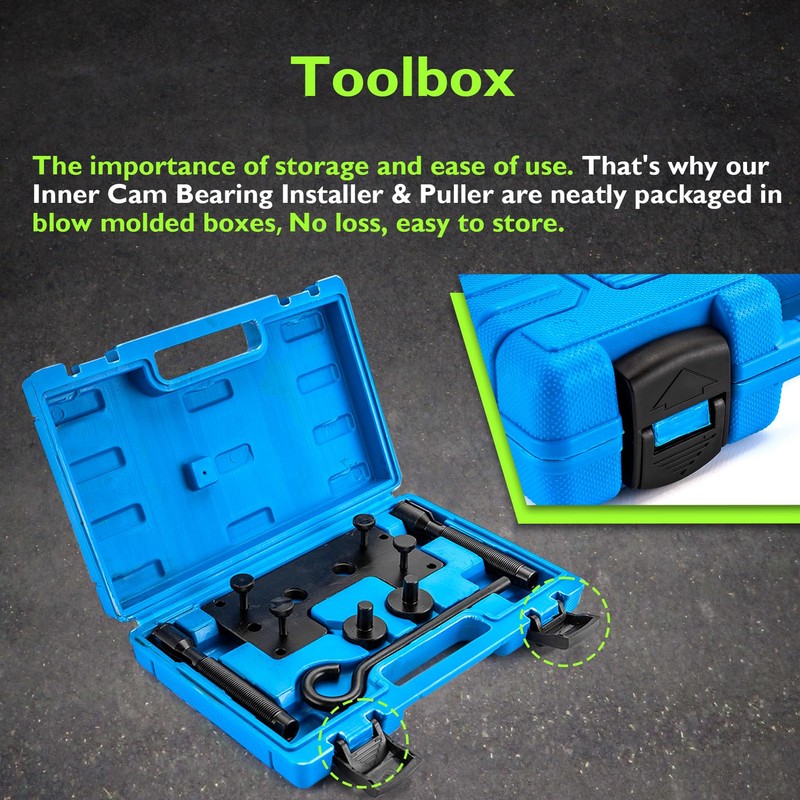 Mofun Inner Cam Bearing Installer Puller Tool Compatible with Harley