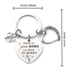 JoyrnalK Birthday gift for mum, gifts for mum, Christmas gifts for mum, mum Christmas gifts, mum gift, gift for mum, key ring, mother gift, Mother's Day gift, keychain_mama1