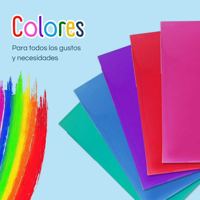 RAYLU PAPER - A4 Folder with Clear Sleeves Made of