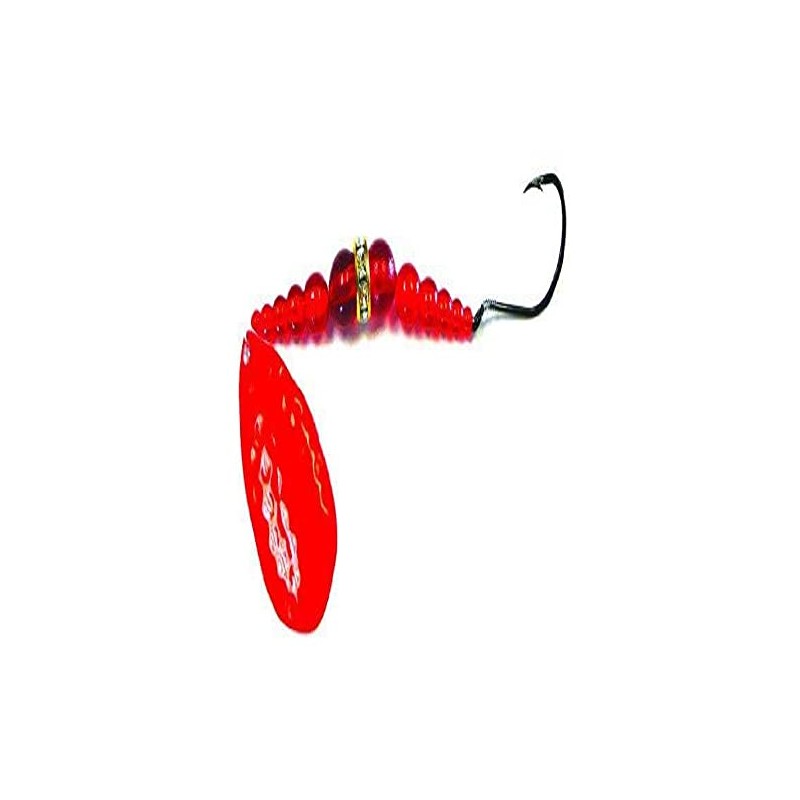 Mack's Lure 09926 Wedding Ring Spinner - Super Series Red