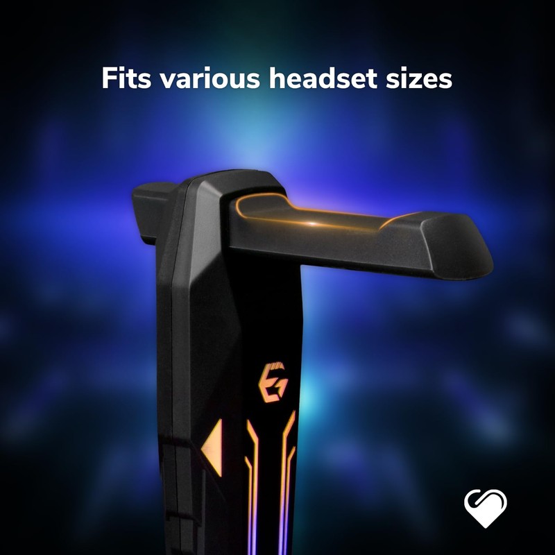EGOGEAR Supports Universal Skin de Gamme RGB Pour Casques de
