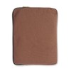 M-Plan 010142-43 Swallow x CUBIX Cushioned Pouch, A5, Mocha Brown