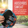 Maplefield Ultra Absorbent 3-Layer Disposable Hat & Helmet Sweat Liner