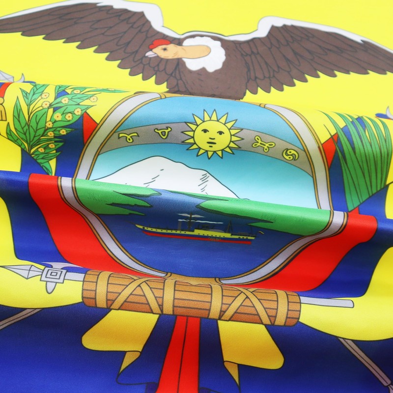 AZ FLAG - Ecuador Flag - 2x3 Ft - 100D