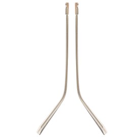 OSALADI Replacement Glasses Legs 1 Pair Glasses Replacement Arms Metal Eyeglass Arms Legs Temple Eyewear Frame Temple Universal Sunglasses Arm Legs Repair Part for Thin Eyeglass Golden