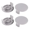 4 Pcs Trimmer Spool Caps, Replacement Spool Cover Caps, Strimmer