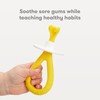 Frida Baby Training Toothbrush for Babies with Soft Silicone Bristles,