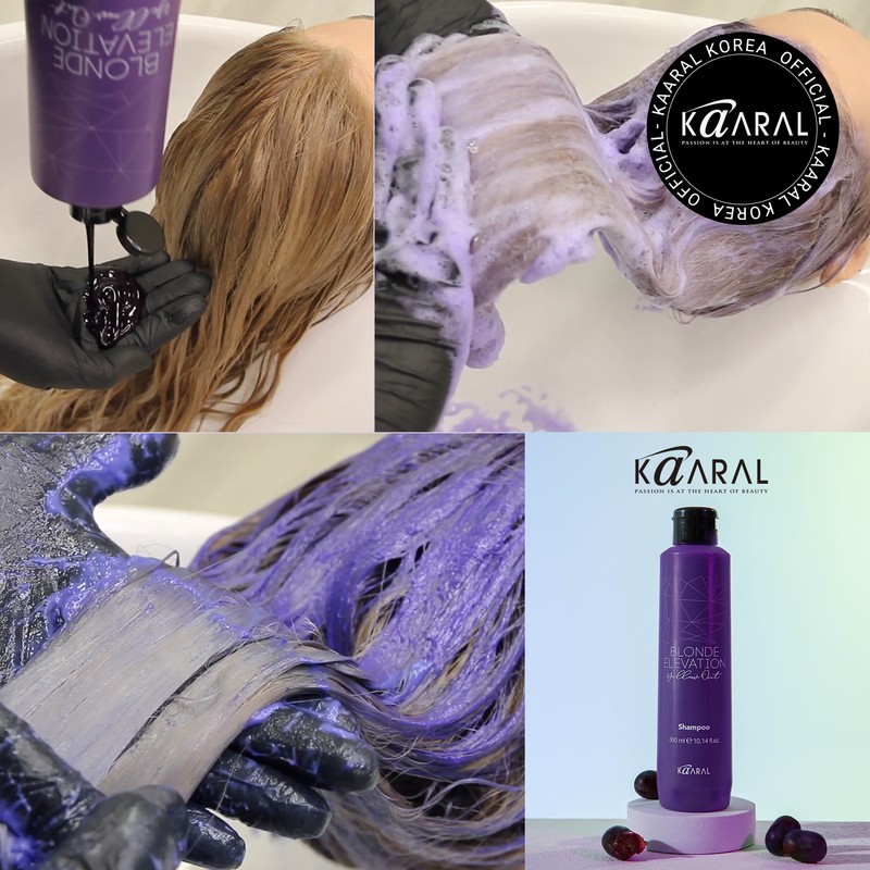 Caral Complementary Color Shampoo Yellow Out 300ml, 1 unit /