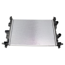 TRQ Radiator Assembly Aluminum Core Compatible with 17-20 Jeep Compass CU13687