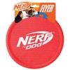 Nerf Dog Nylon Flyer Dog Toy, Flying Disc, Lightweight, Durable
