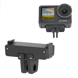 Magnetic Quick Release Adapter Mount Compatible with DJI Action 4/3/2, Foldable Adapter Plate Expansion Accessories Compatible with OSMO Action2/Action3/Action4