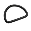 Wuuycoky 1.5" Inner Diameter Black D Rings Buckles D-ring Non-welded
