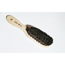 100% Brown Horse Hair, A Must See For Those With Thin Hair, Super Soft Hair Brush, Made In Japan, Perfect For Combing Thinning Hair Or Baby Hair [Asakusa Marburu]