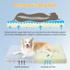 MIHIKK Washable Orthopedic Dog Bed for Large Dogs, L Waterproof