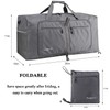Woogwin Travel Duffel Bag Large Foldable Waterproof Overnight Bag for