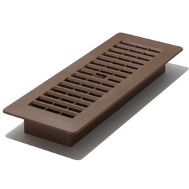 Decor Grates PL310-OB 3-Inch by 10-Inch Plastic Floor Register, Oak Brown