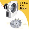 Adviace Replacement Combustion Fan Blower with Housing for St Croix