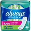 ALWAYS Ultra Thin Size 2 Super Pads Without Wings Unscented,