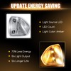 Paddsun Left and Right LED Side Mirror Turn Signal Light